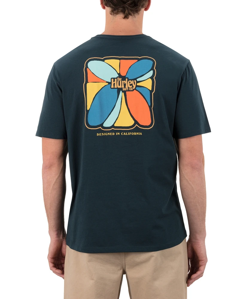 Hurley Men's Visions Short Sleeve T-Shirt
