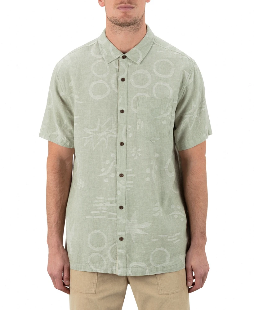 Hurley Men's Encinitas Short Sleeve Shirt