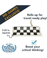 We Games Travel Tournament Chess Set, 20 Board, Bag, 3.75 in. King
