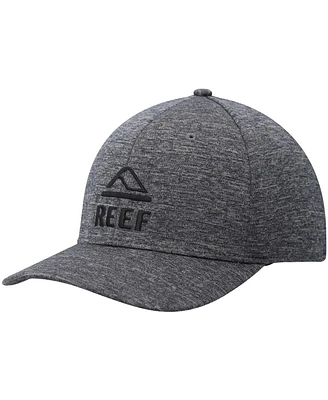 Reef Men's Heathered Black Grand Flex Hat