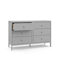 Graco Universal 6 Drawer Dresser - Pebble Gray