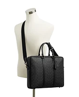 Coach Men's Metropolitan Signature Canvas Workbag
