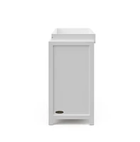 Graco Teddi 3 Drawer Chest with Changing Table Topper (White)