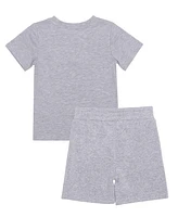Mario Bros. Toddler Boys 2-Piece Crewneck T-Shirt and Shorts Set