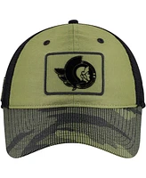 Fanatics Men's Olive Ottawa Senators Military Appreciation Trucker Adjustable Hat