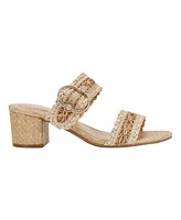 Bandolino Women's Almer Double Band Slip-On Sandals