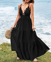 Cupshe Women's Romantic Stroll Maxi Beach Dress