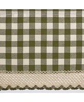 GoodGram Buffalo Check Gingham Custom Window Curtain Treatments