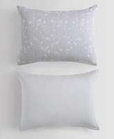 Calvin Klein Umbra Floral Cotton 3-Pc. Comforter Set
