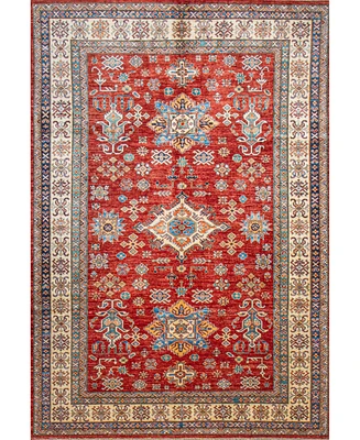 Bashian One of a Kind Fine Kazak 640371 6'8''x9'7'' Area Rug