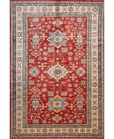 Bashian One of a Kind Fine Kazak 640371 6'8''x9'7'' Area Rug