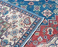 Bashian One of a Kind Pak Kazak 640499 6'6''x9'8'' Area Rug