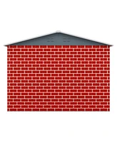 Mondawe 8"x12" Outdoor Storage Shed, Huge Metal Shed with 2 Double Hinged Doors