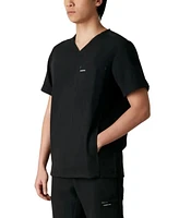 Members Only Men's Manchester 3-Pocket Scrub Top for Men