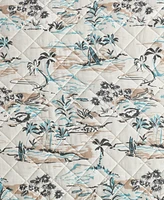 Eddie Bauer Alani Island Conversation Cotton Reversible -Pc. Quilt Set