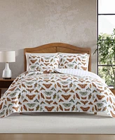 Eddie Bauer Wilford Butterfly Cotton Reversible 3-Pc. Quilt Set