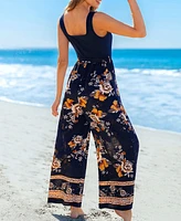 Cupshe Women's Dried Bouquet Floral Jumpsuit