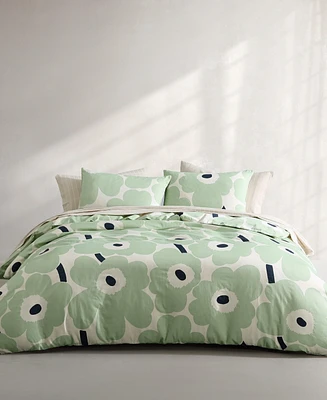 Marimekko Unikko Cotton 3-Pc. Duvet Cover Set
