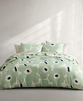 Marimekko Unikko Cotton 3-Pc. Duvet Cover Set