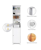 Volenca 72 Inches Tall Freestanding Bathroom Storage Cabinet