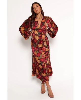 Petal and Pup Women's Zimmer Long Sleeve Maxi Dress