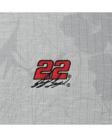 Tommy Bahama Men's Gray Joey Logano Miramar Blooms Polo Shirt