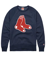Homage Men's Navy Boston Red Sox Retro Tri-Blend Pullover Sweatshirt
