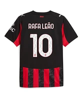Puma Men's Rafael Leao Red Ac Milan 2025/26 Home Replica Player Jersey