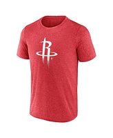 Fanatics Men's Heather Red Houston Rockets Iconic Overtime T-Shirt