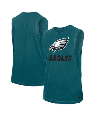 New Era Men's Midnight Green Philadelphia Eagles Leisure Collection Tank Top
