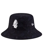 New Era Big Boys and Girls Blue Chicago Cubs 2025 Spring Training All Over Print Bucket Hat