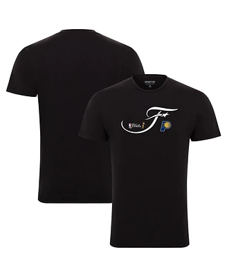 Sportiqe Men's and Women's Black Indiana Pacers 2025 Nba Finals Bingham Premium T-Shirt
