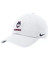Nike Men's White UConn Huskies 2025 On-Field Club Adjustable Hat
