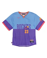 Nike Toddler Kris Bryant Purple/Light Blue Colorado Rockies 2025 City Connect Limited Player Jersey
