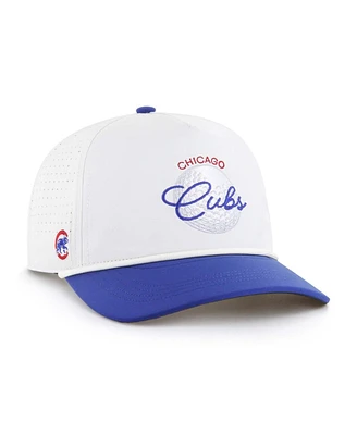 '47 Brand Men's White/Royal Chicago Cubs Gimmie Golf Hitch Rope Adjustable Hat