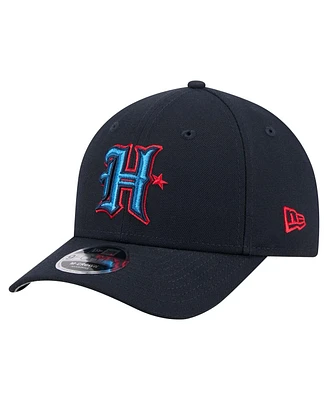 New Era Men's Navy Houston Texans Team Collection 9FORTY M-Crown Adjustable Hat