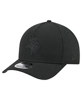New Era Men's Black Minnesota Vikings Team Collection 9FORTY M-Crown A-Frame Adjustable Hat