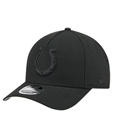 New Era Men's Black Indianapolis Colts Team Collection 9FORTY M-Crown A-Frame Adjustable Hat