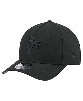 New Era Men's Black Atlanta Falcons Team Collection 9FORTY M-Crown A-Frame Adjustable Hat