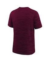 Nike Big Boys and Girls Burgundy Washington Commanders Sideline Velocity Performance T-Shirt