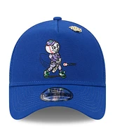 New Era Men's Royal New York Mets 2025 Big League Chew A-Frame 9FORTY Adjustable Trucker Hat