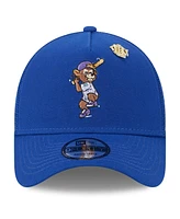 New Era Men's Royal Chicago Cubs 2025 Big League Chew A-Frame 9FORTY Adjustable Trucker Hat