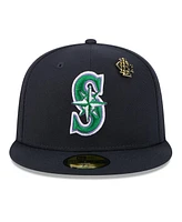 New Era Men's Navy Seattle Mariners 2025 Big League Chew 59FIFTY Fitted Hat
