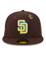 New Era Men's Brown San Diego Padres 2025 Big League Chew 59FIFTY Fitted Hat
