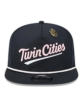 New Era Men's Navy Minnesota Twins 2025 Big League Chew Golfer Snapback Hat