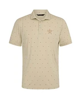 LevelWear Men's Cream Houston Astros Vision Polo Shirt