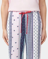 Hue Women's Seaside Stripe Bermuda Pajama Shorts