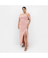 City Chic Women's Forbidden Love Maxi Dress
