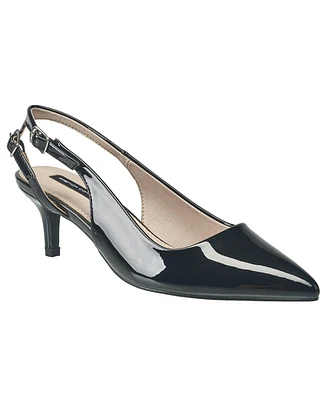French Connection Women's Vichy Double Strap Slingback