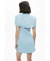 Nocturne Women's Mini Dress with Bolero Detail